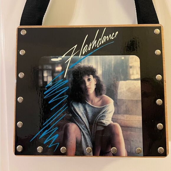 FLASH DANCE RECORD HANDBAG!!! - Picture 1 of 5